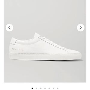 Common Projects White Leather Sneakers